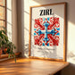 Zirl, Austria – Travel Poster, clean layout with no caption
