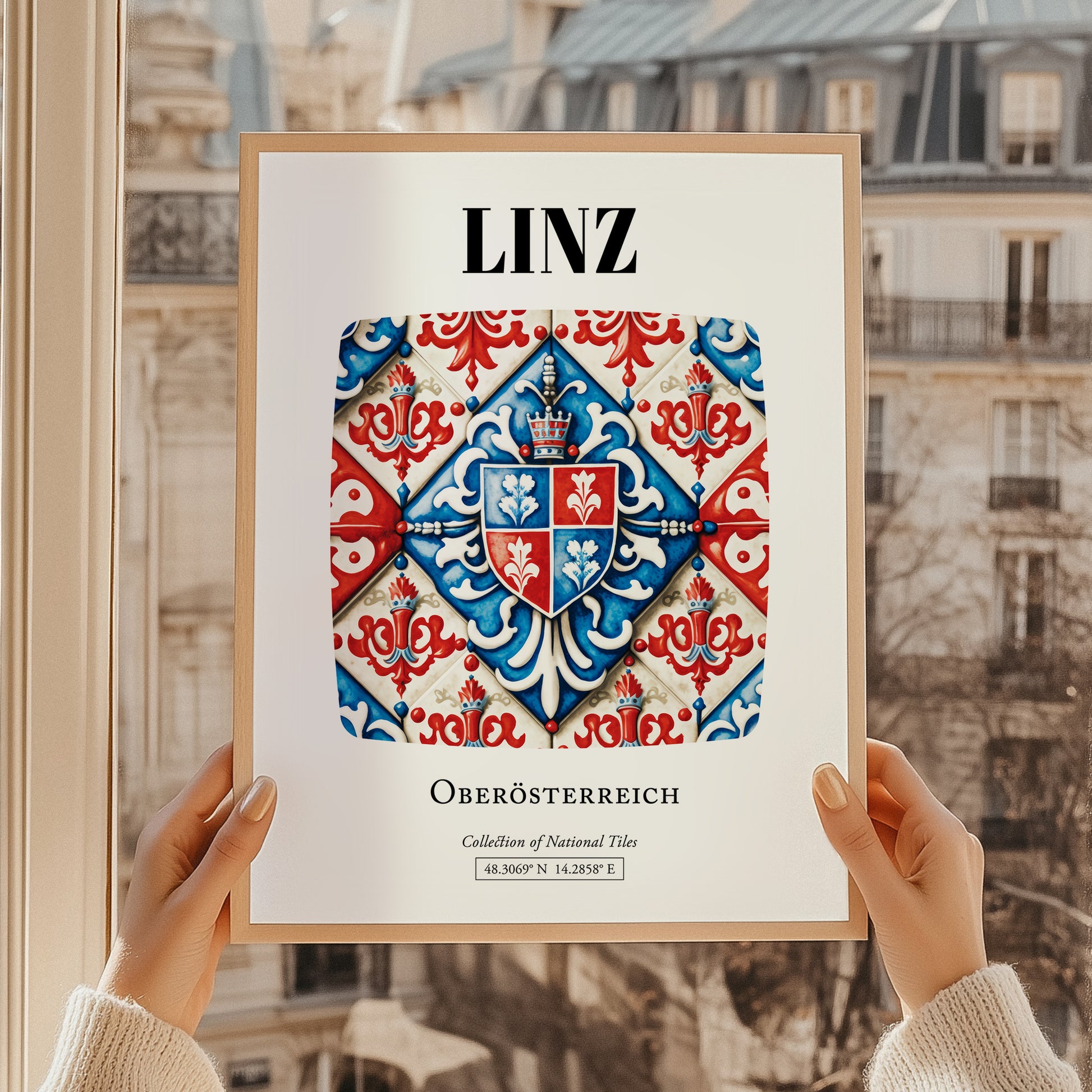 Linz, Austria – Global Cities Wall Print