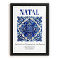 Natal, Brasil – Travel Poster, in sleek black frame
