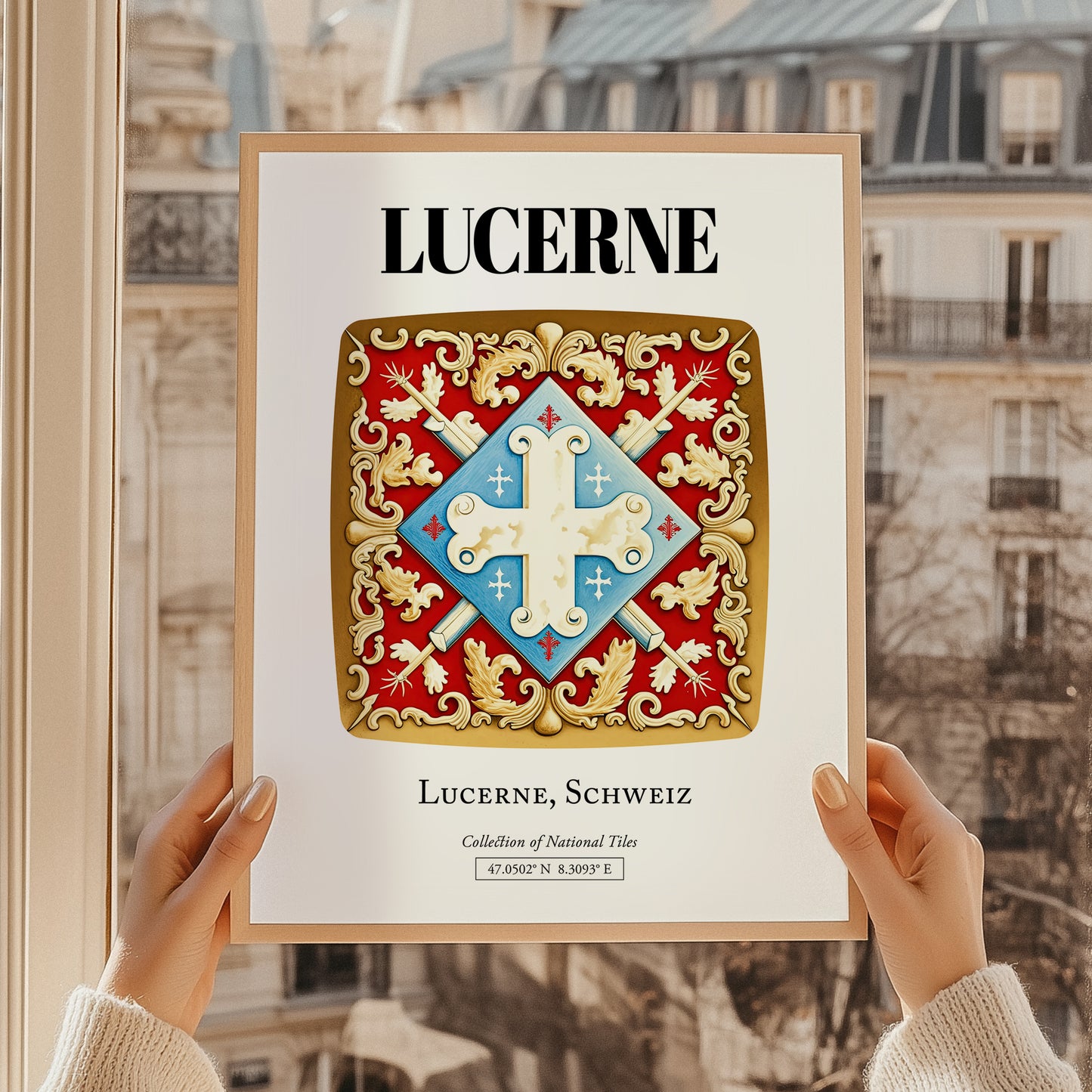 Lucerne, Switzerland – Historic Cities Art Print