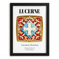 Lucerne, Switzerland – Historic Cities Art Print, in sleek black frame