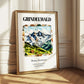 Grindelwald, Switzerland – Travel Wall Art, styled in a charming Paris street view
