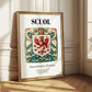 Scuol, Switzerland – Travel Wall Art, styled in a charming Paris street view