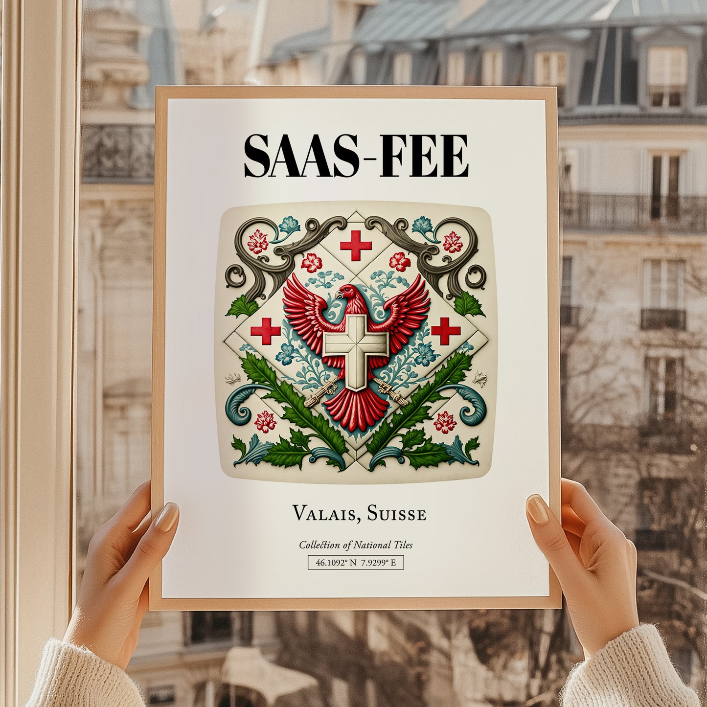 Saas-fee, Switzerland – Travel Print