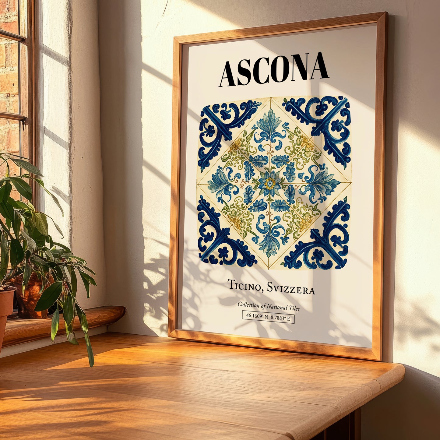 Ascona, Switzerland – Travel Wall Decor, clean layout with no caption