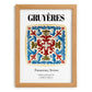 Gruyères, Switzerland – Travel Print, set in oak frame