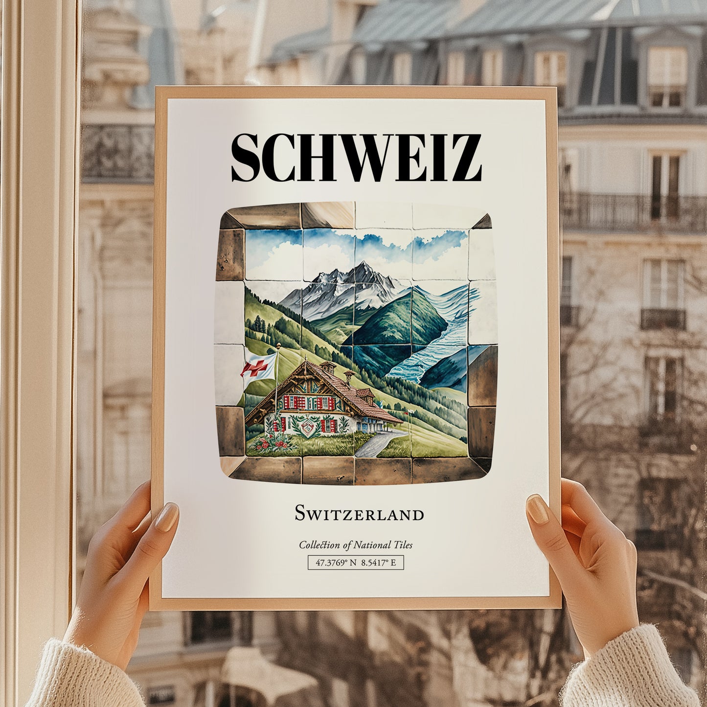 Schweiz, Switzerland – Travel Poster