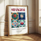 Shanghai, China – Travel Wall Art, styled in a charming Paris street view