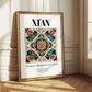 Xi'an, China – Travel Poster, styled in a charming Paris street view