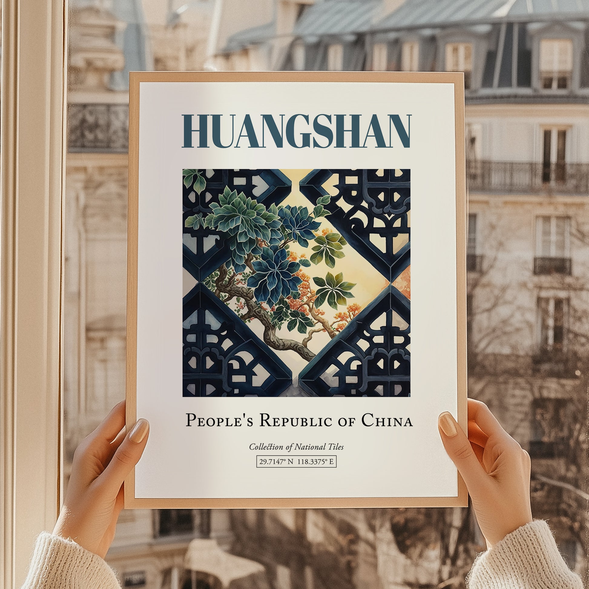 Huangshan, China – Travel Poster