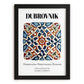 Dubrovnik, Croatia – Travel Poster, in sleek black frame