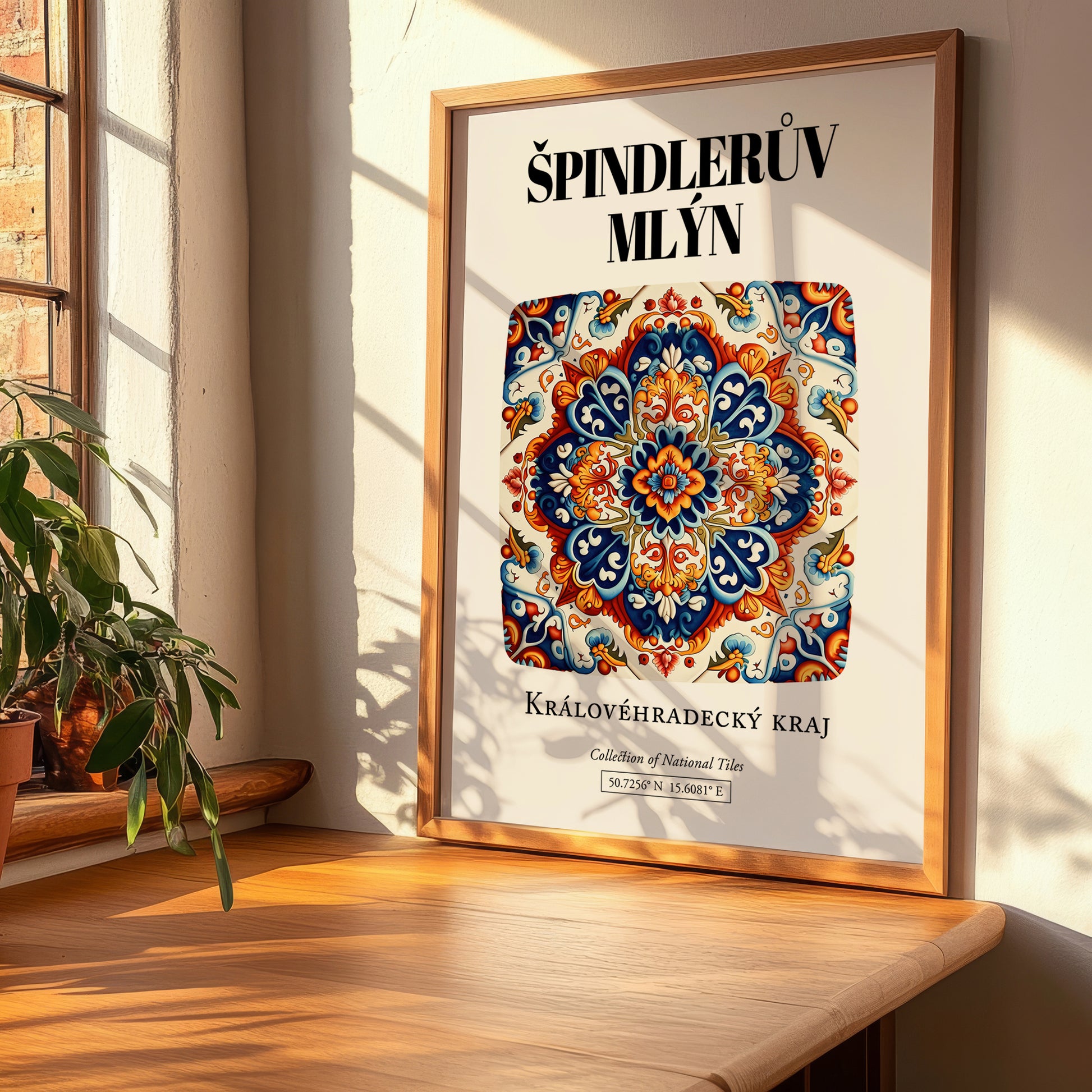 Špindlerův Mlýn, Czech Republic – Travel Destination Art, clean layout with no caption