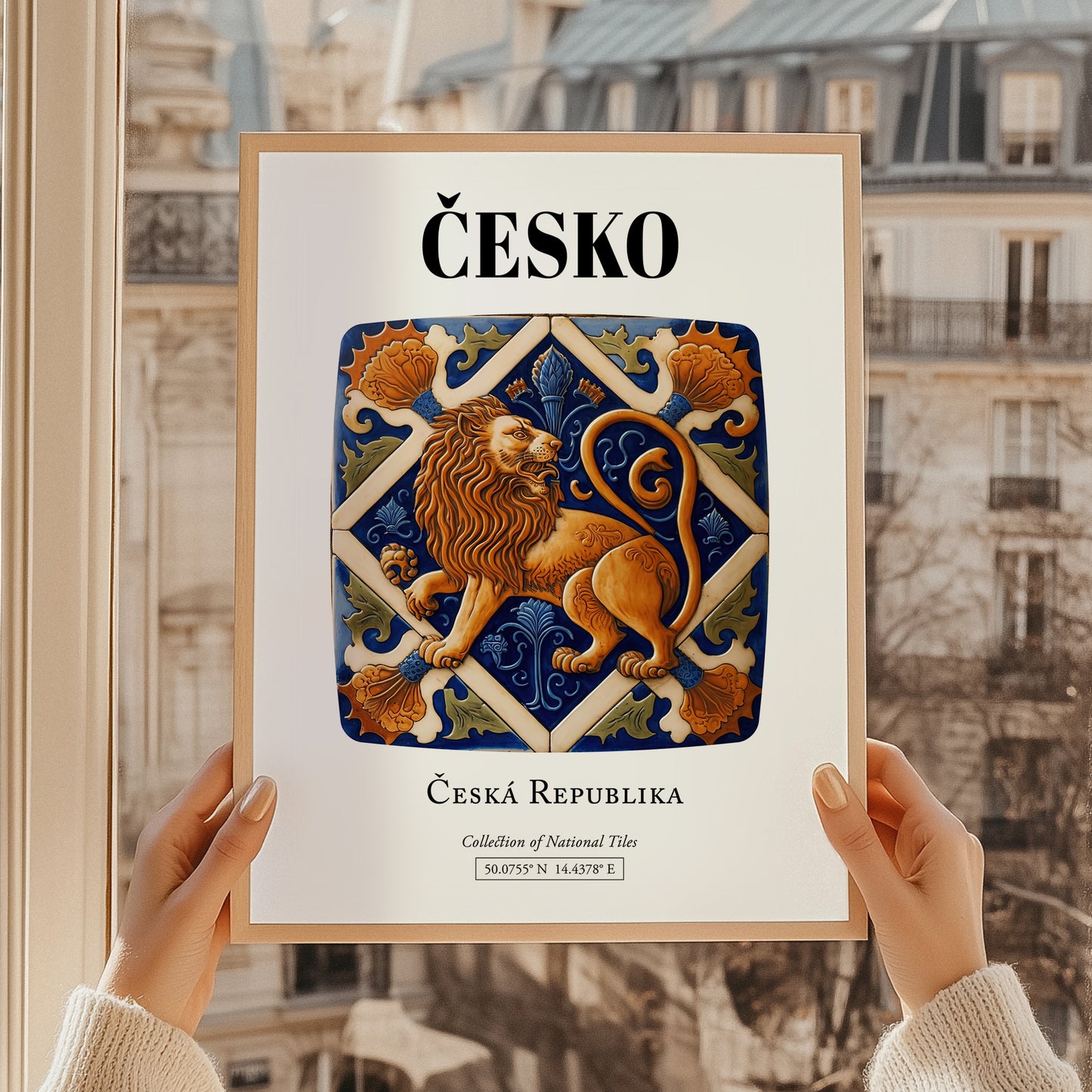 Česko, Czech Republic – Travel Poster