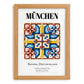 München, Germany – Travel Memories Wall Print, set in oak frame