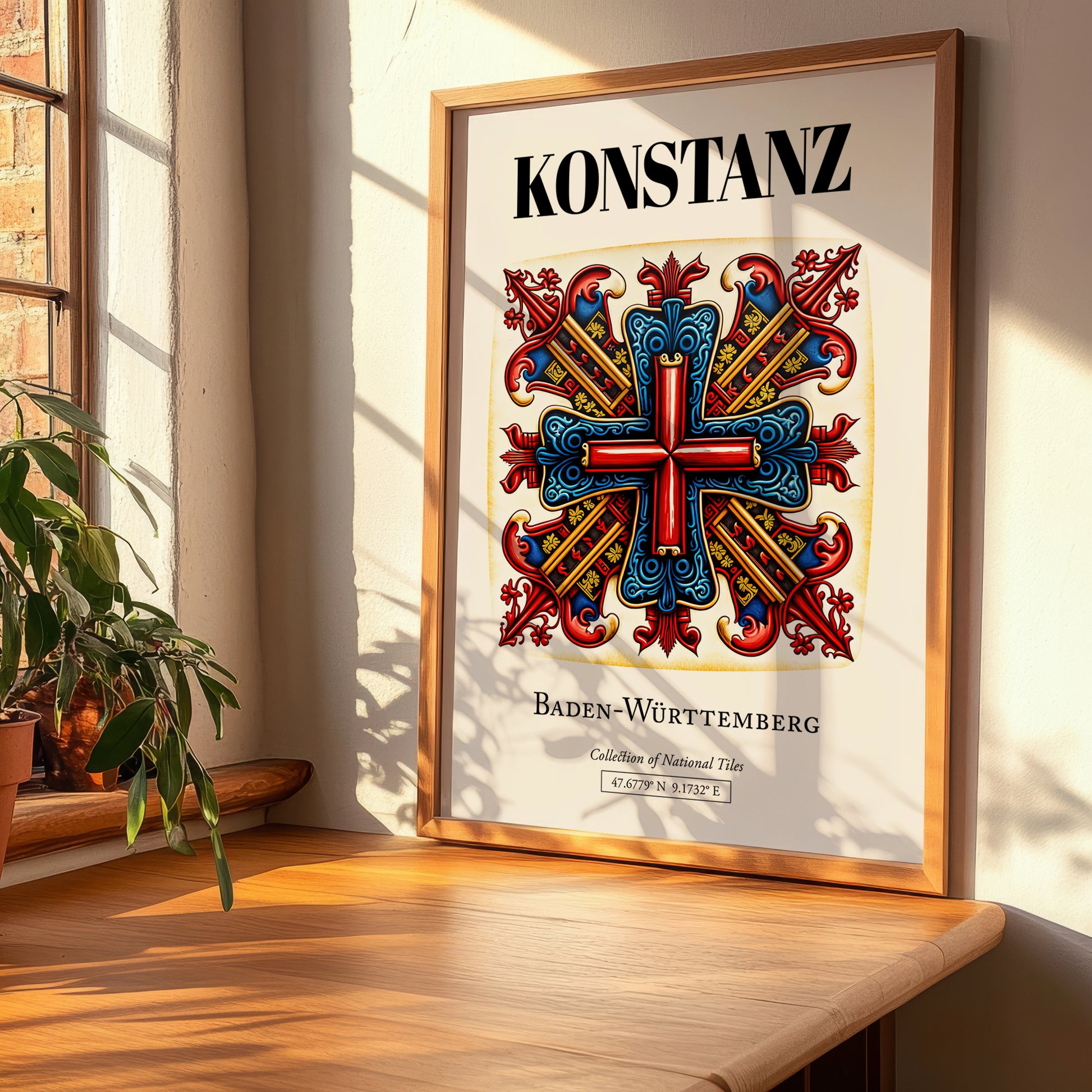 Konstanz, Germany – World Travel Art, clean layout with no caption