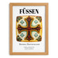 Füssen, Germany – Travel Memories Wall Print, set in oak frame