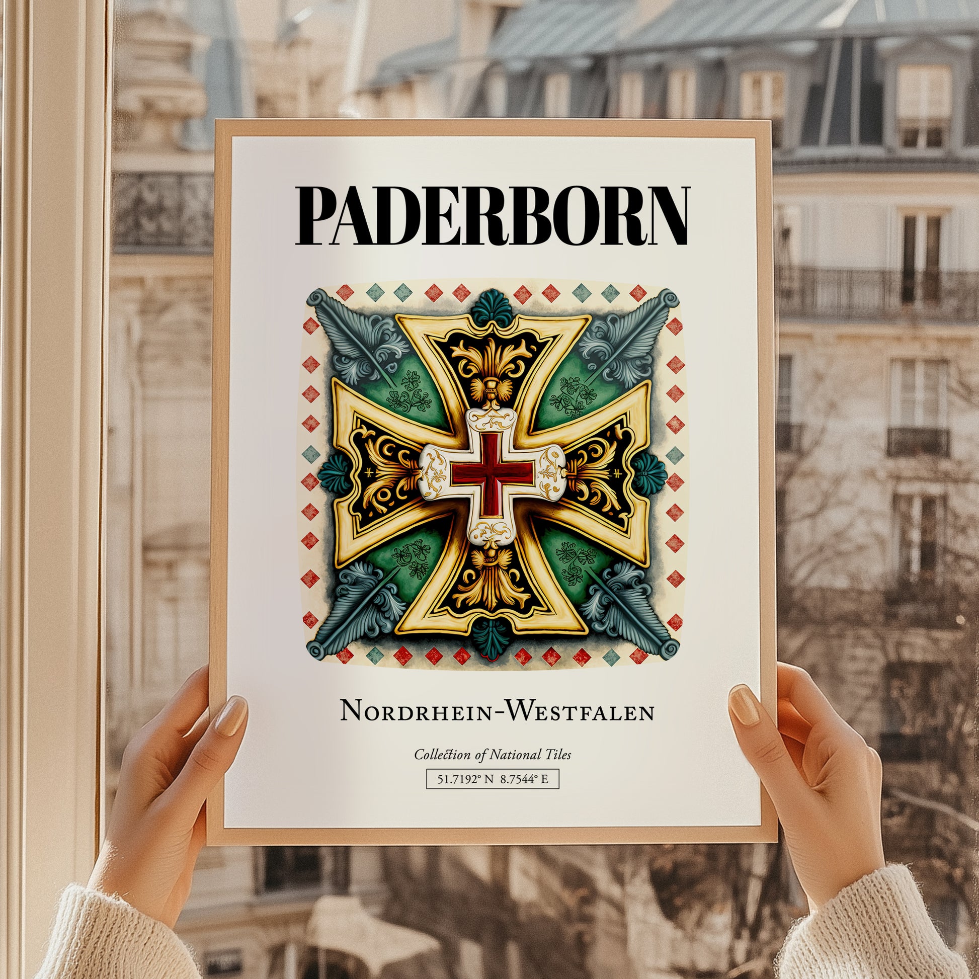 Paderborn, Germany – Country Culture Poster