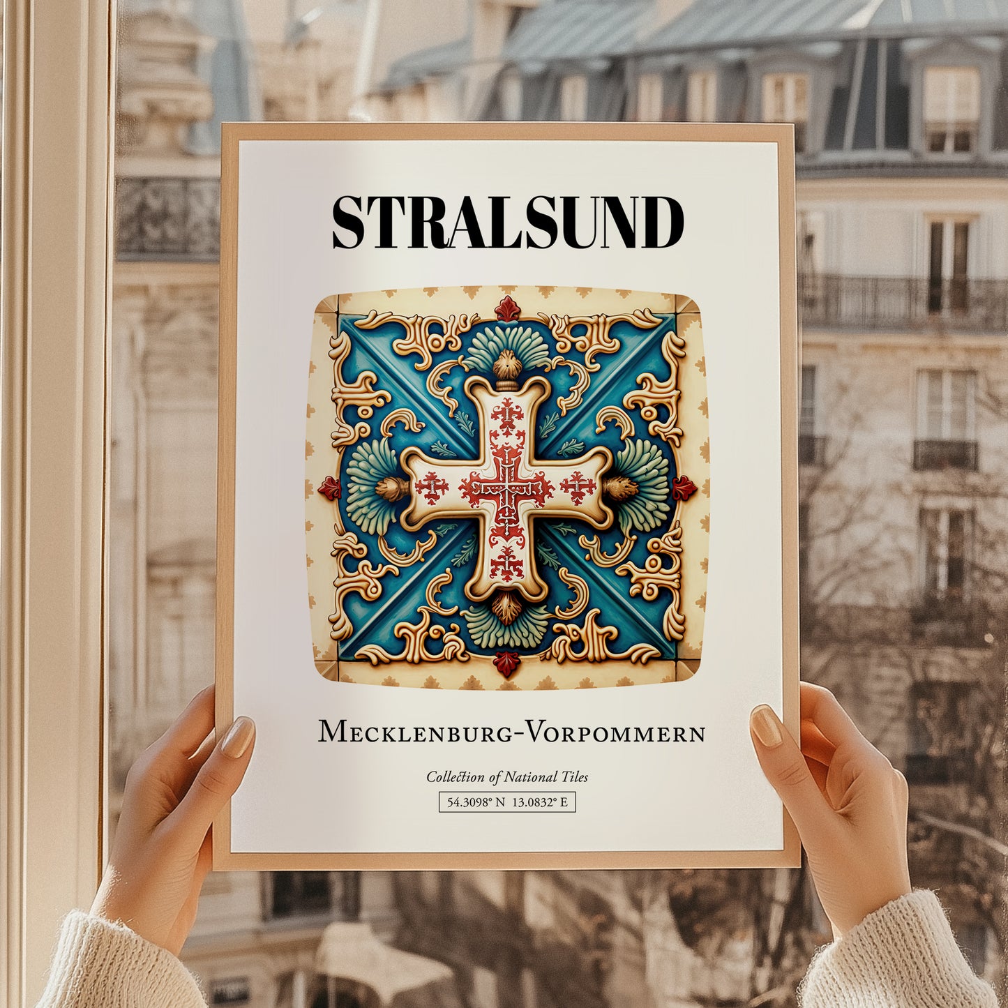 Stralsund, Germany – Architectural Travel Art
