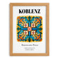 Koblenz, Germany – Travel Wall Decor, set in oak frame