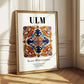 Ulm, Germany – Travel Print, styled in a charming Paris street view