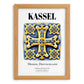 Kassel, Germany – Cultural Heritage Wall Art, set in oak frame