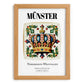 Münster, Germany – Global Wall Art, set in oak frame