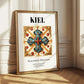 Kiel, Germany – Travel Print, styled in a charming Paris street view