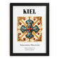 Kiel, Germany – Travel Print, in sleek black frame