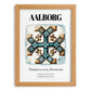 Aalborg, Denmark – Travel Wall Art, set in oak frame