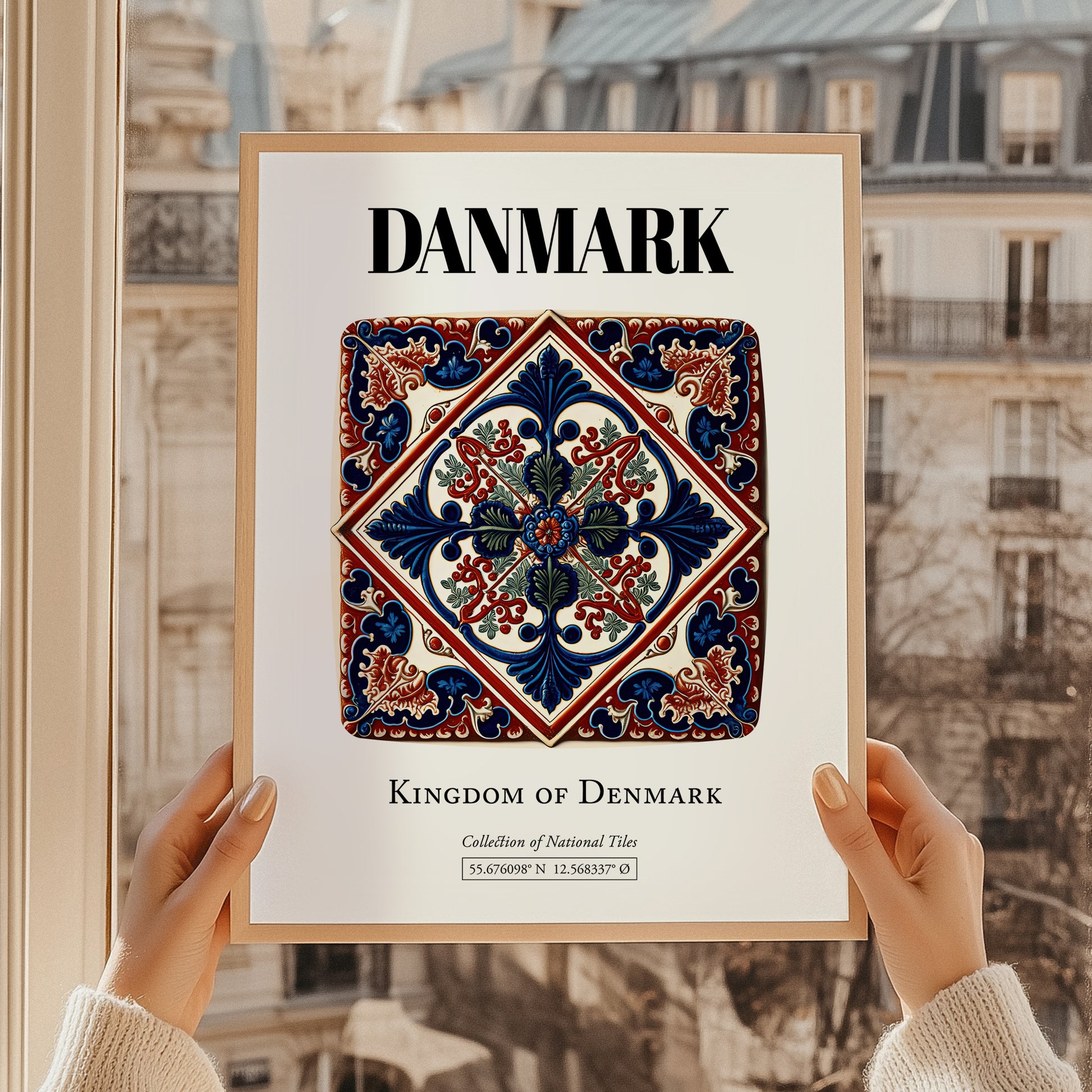 Danmark, Denmark – World Heritage Travel Poster