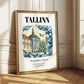 Tallinn, Estonia – Wanderlust Wall Decor, styled in a charming Paris street view