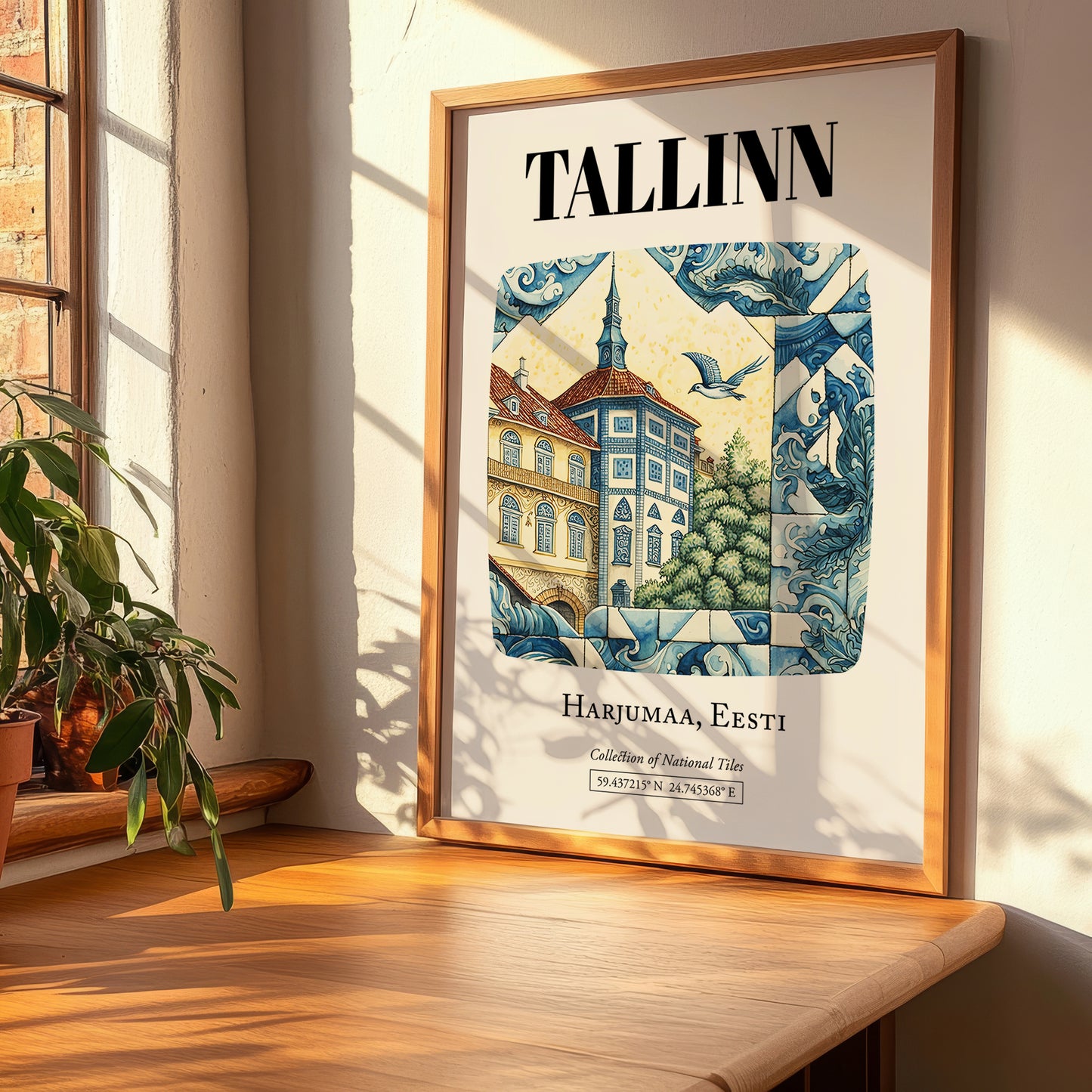 Tallinn, Estonia – Wanderlust Wall Decor, clean layout with no caption