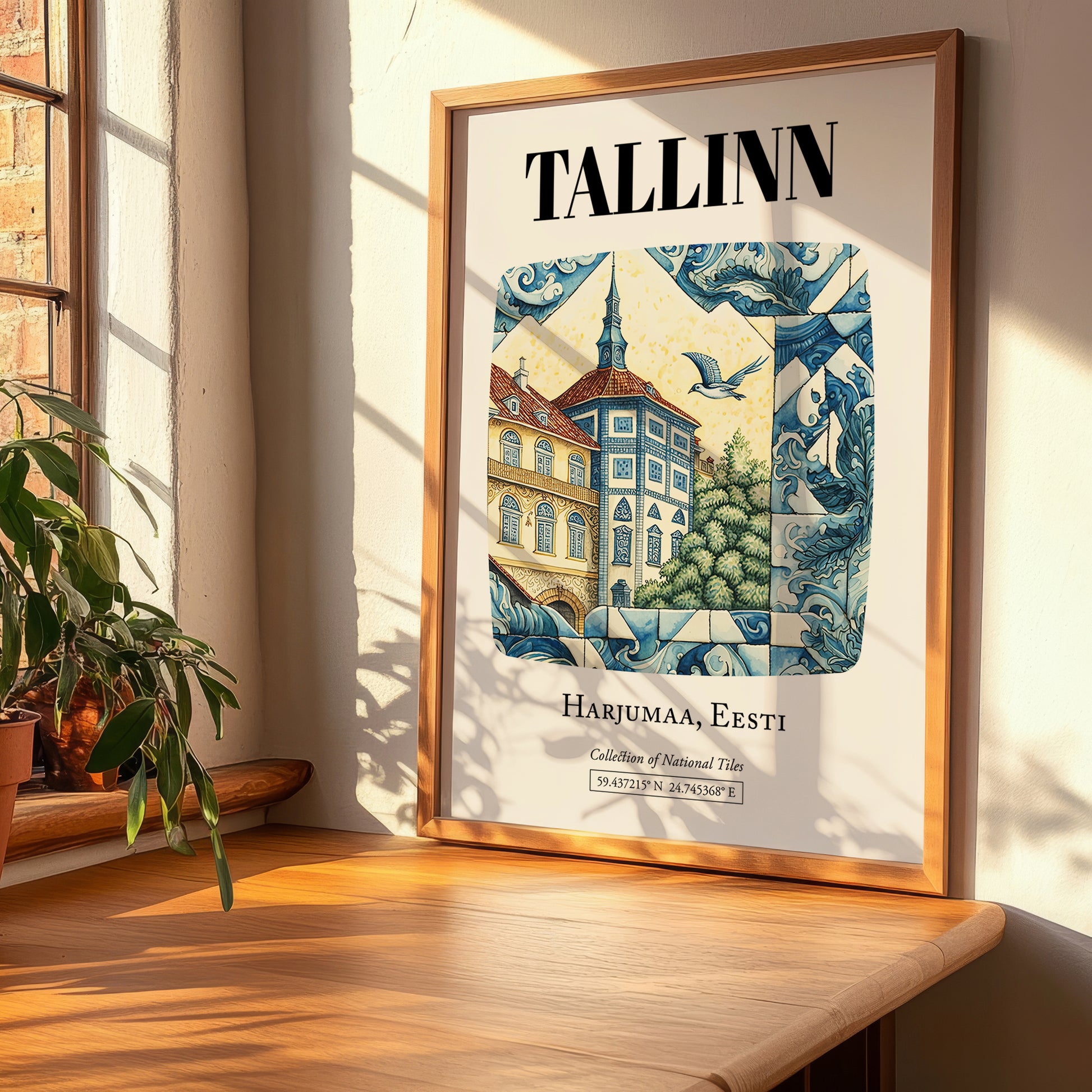 Tallinn, Estonia – Wanderlust Wall Decor, clean layout with no caption