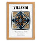 Viljandi, Estonia – Architectural Travel Art, set in oak frame
