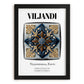 Viljandi, Estonia – Architectural Travel Art, in sleek black frame