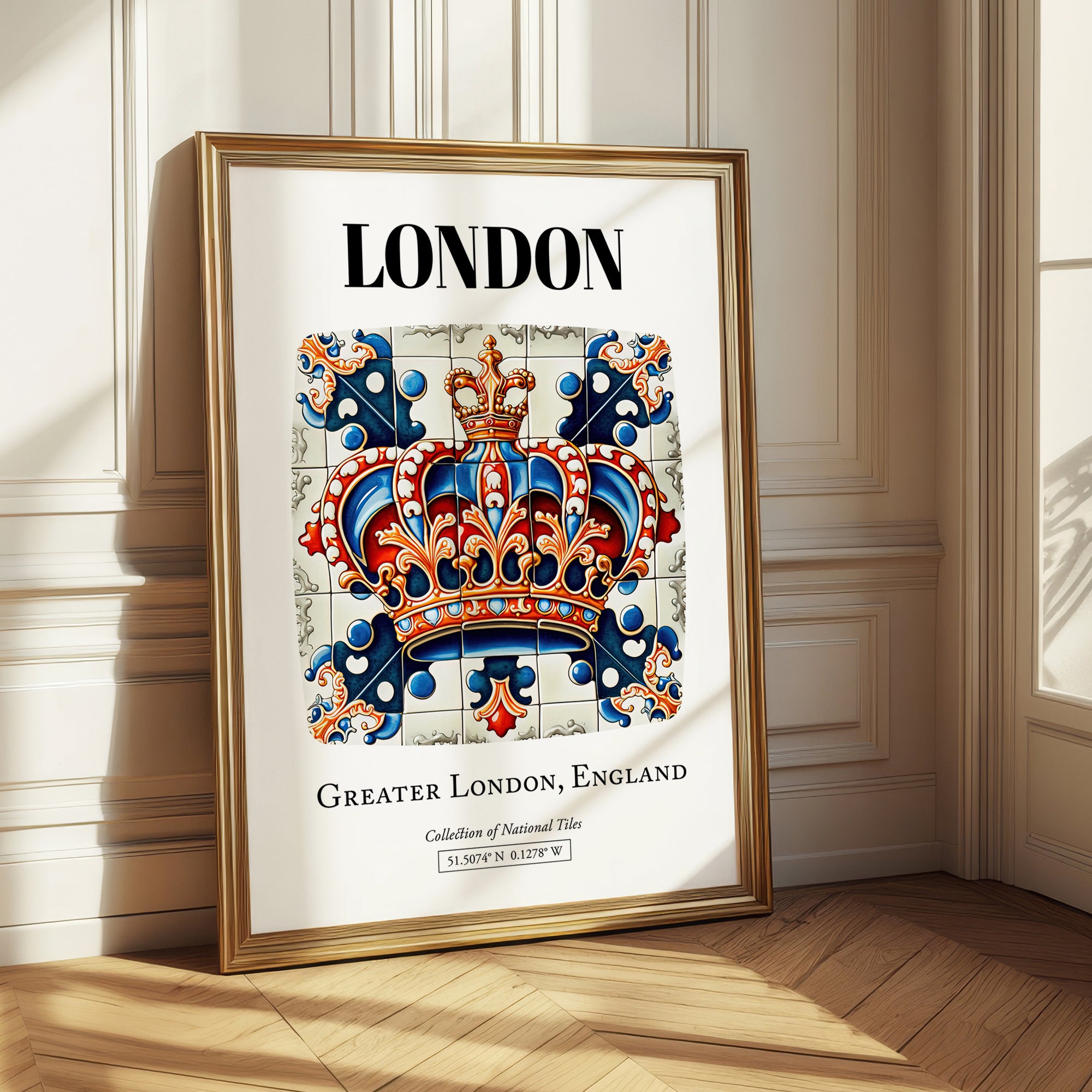 London, England – Travel Wall Decor, styled in a charming Paris street view
