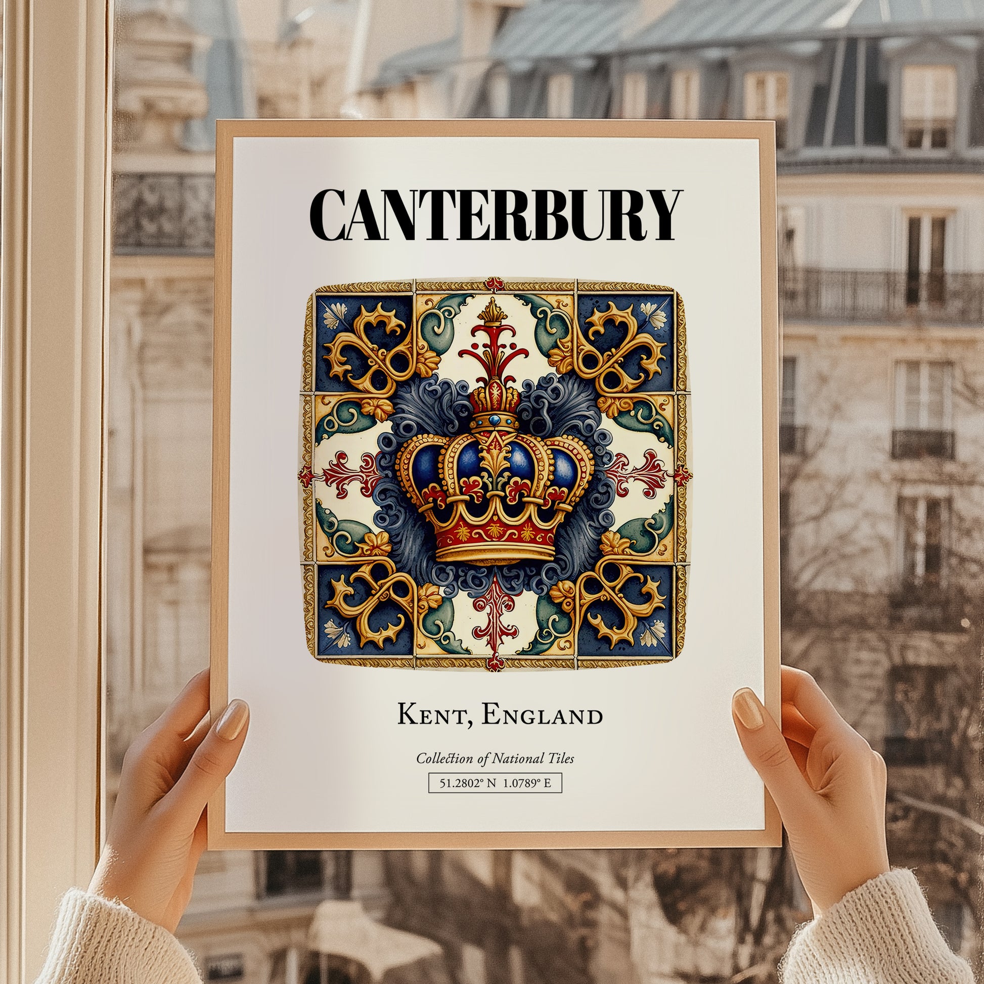 Canterbury, England – Travel Poster