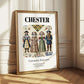 Chester, England – Cityscape Wall Art, styled in a charming Paris street view