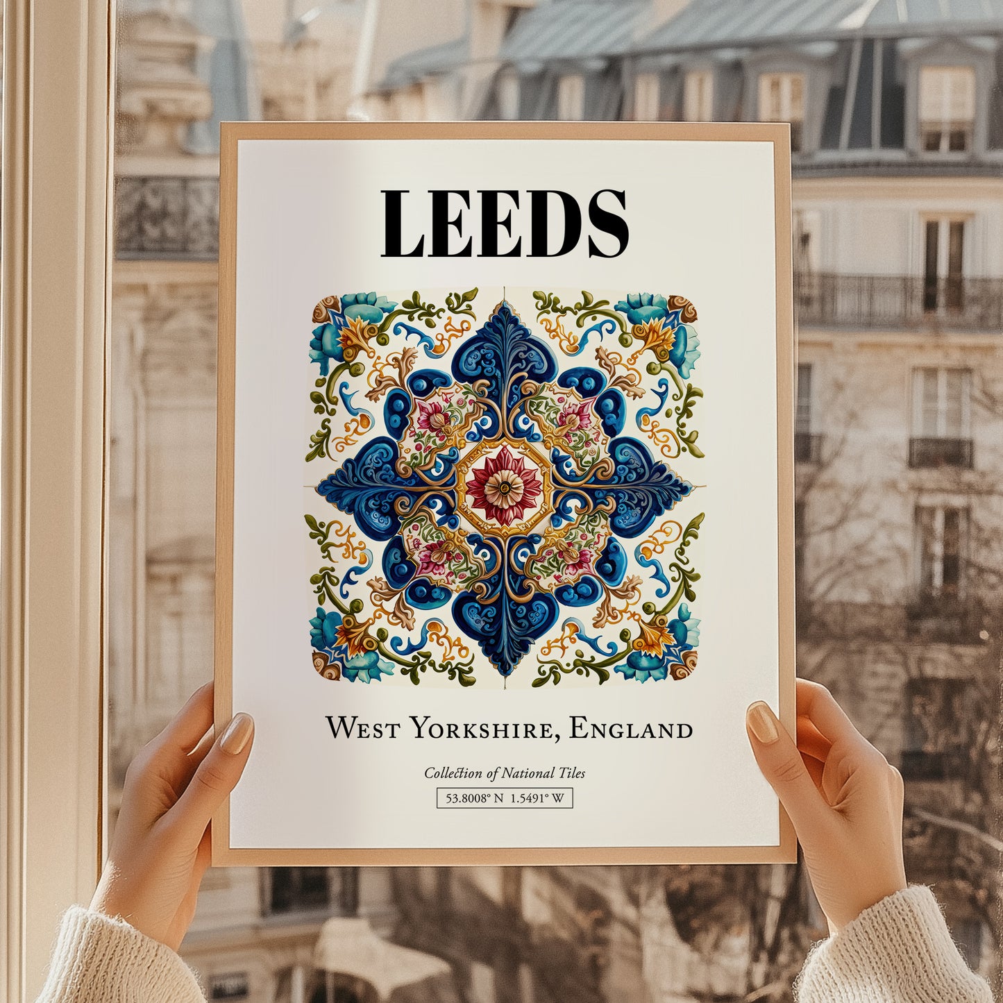 Leeds, England – Vintage Travel Poster