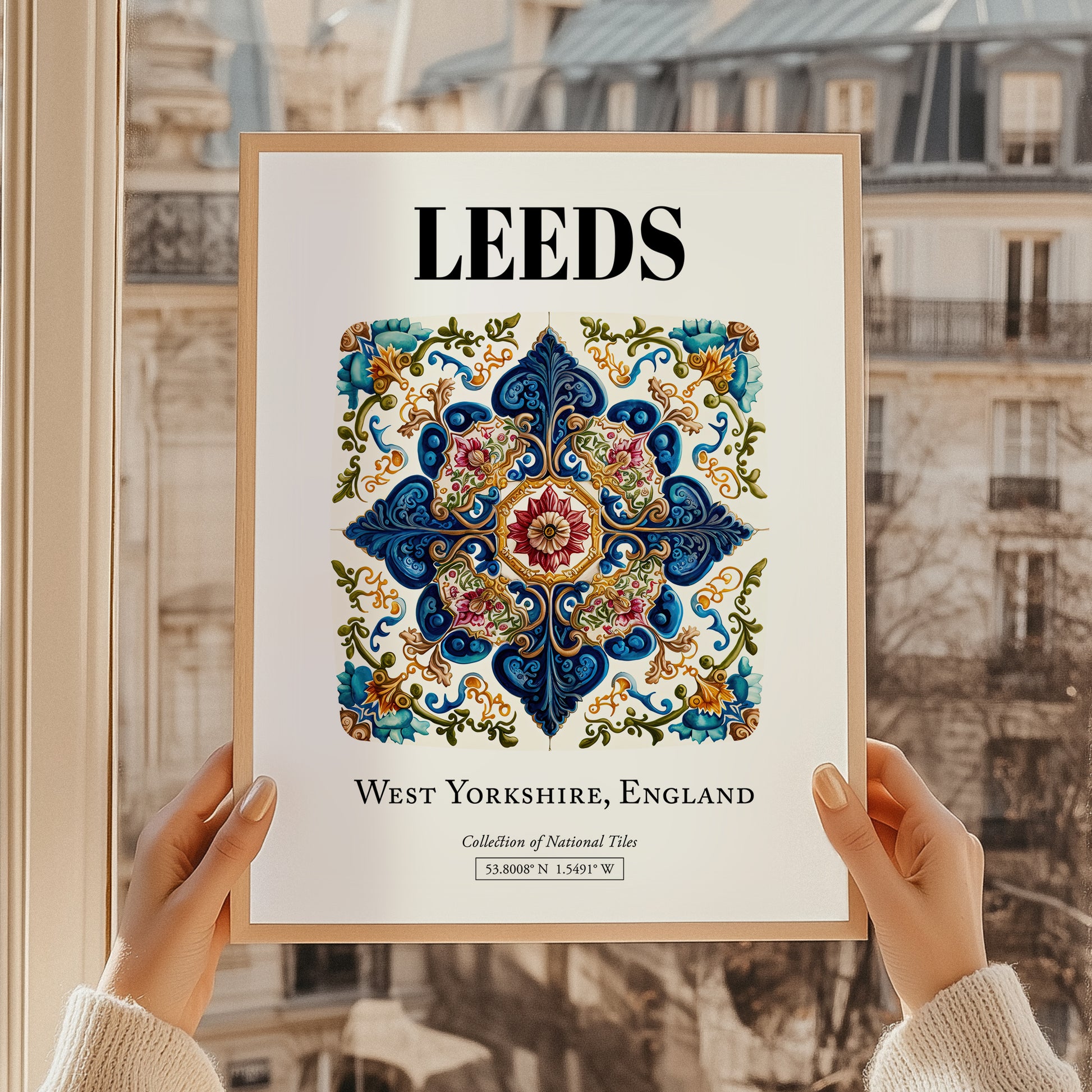 Leeds, England – Vintage Travel Poster