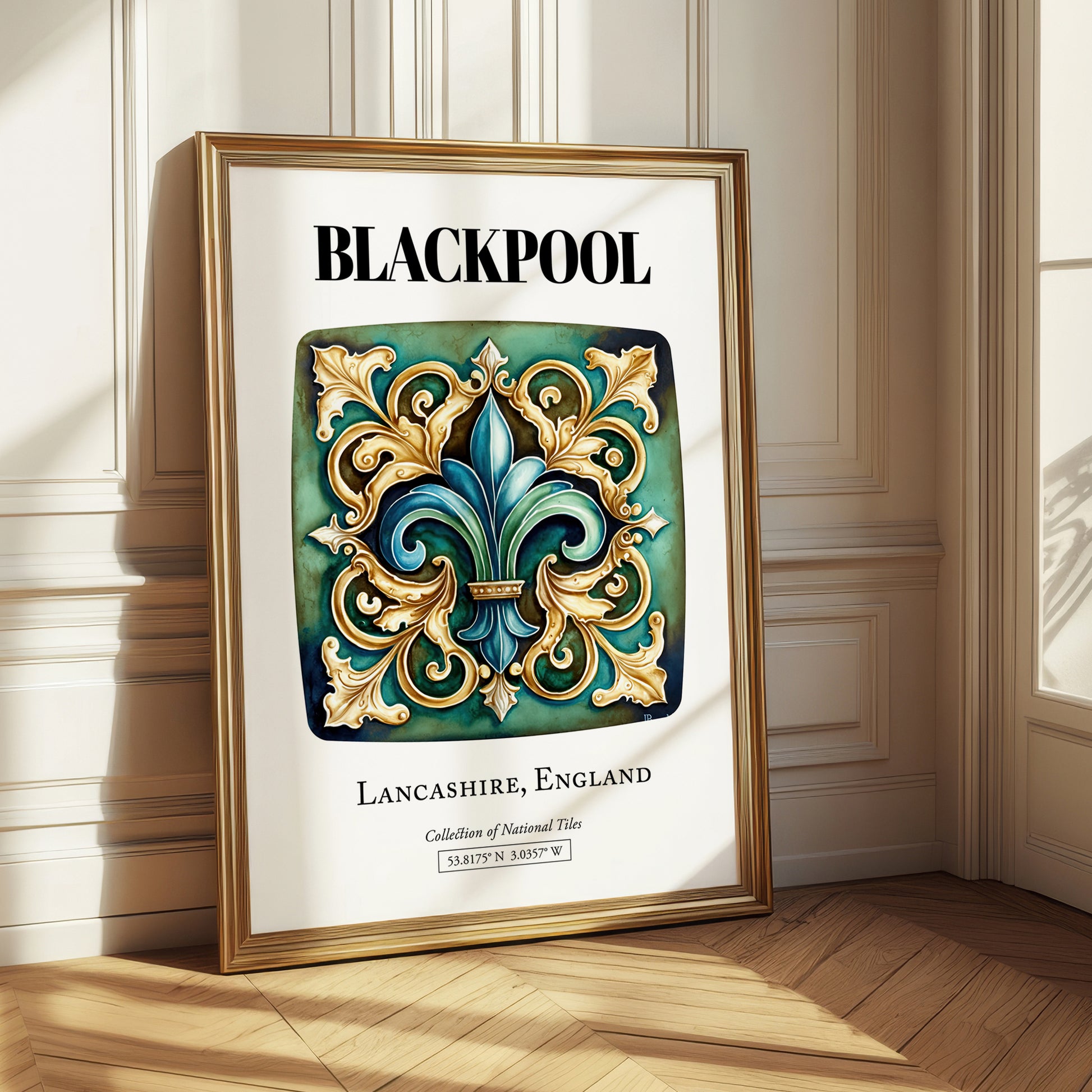 Blackpool, England – Global Wall Art, styled in a charming Paris street view