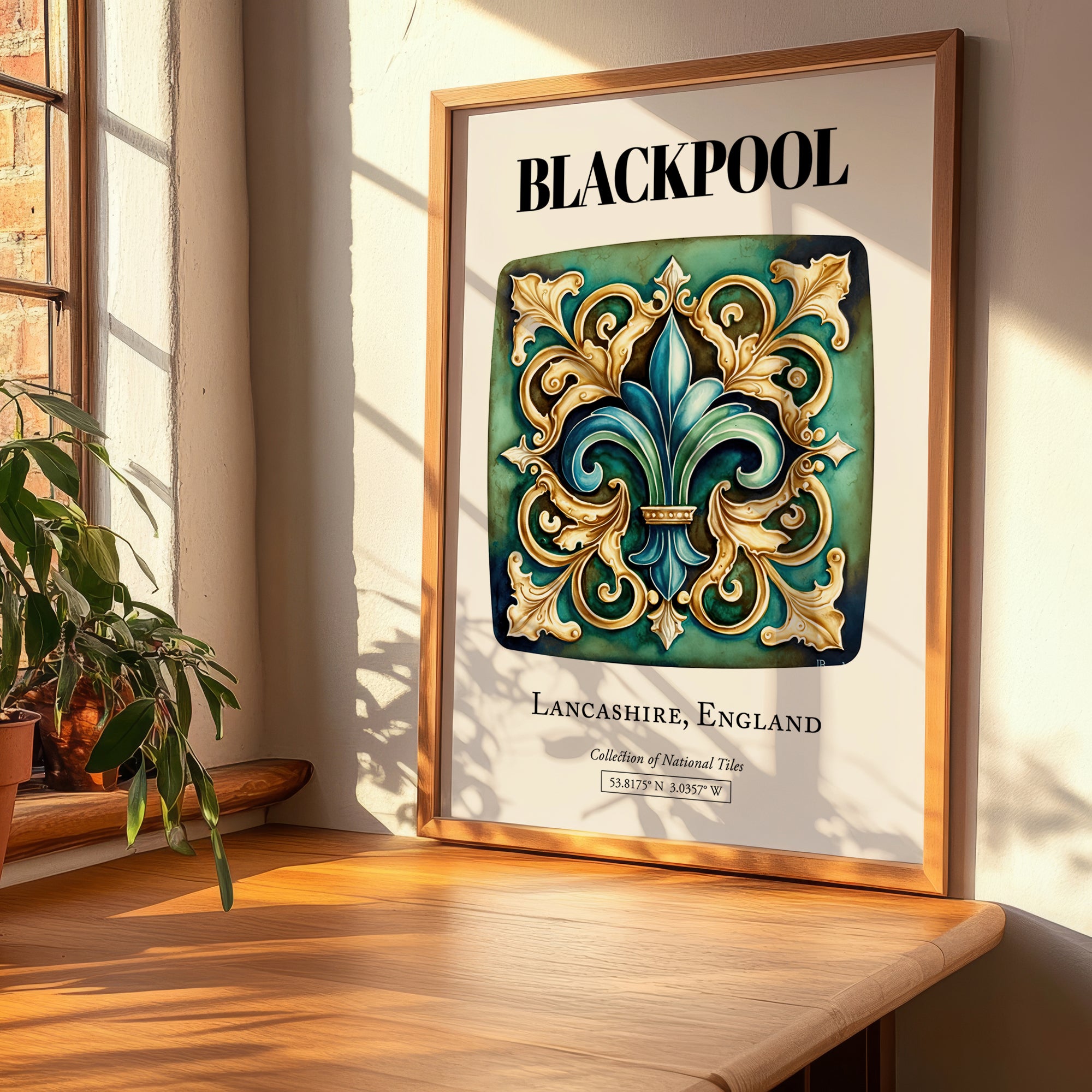 Blackpool, England – Global Wall Art, clean layout with no caption