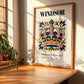 Windsor, England – Country Culture Poster, clean layout with no caption