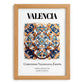 Valencia, Spain – Cityscape Wall Art, set in oak frame