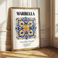 Marbella, Spain – Away From Home Poster, styled in a charming Paris street view