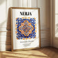 Nerja, Spain – Tourist Destination Poster, styled in a charming Paris street view