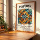 Pamplona, Spain – Away From Home Poster, clean layout with no caption
