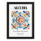 Alcudia, Spain – National Pride Wall Decor, in sleek black frame