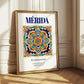 Mérida, Spain – Travel Poster, styled in a charming Paris street view