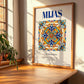 Mijas, Spain – Travel Poster, clean layout with no caption